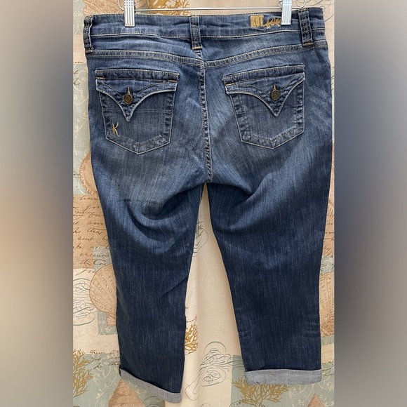 Kut From The Kloth Bardot Skinny Boyfriend Capri Lowrise Womens 6 Summer Legs - Picture 4 of 16